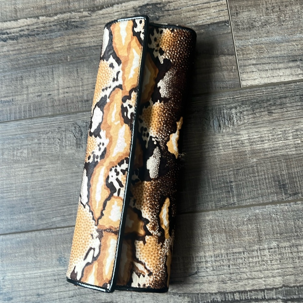 Animal print Aldo clutch